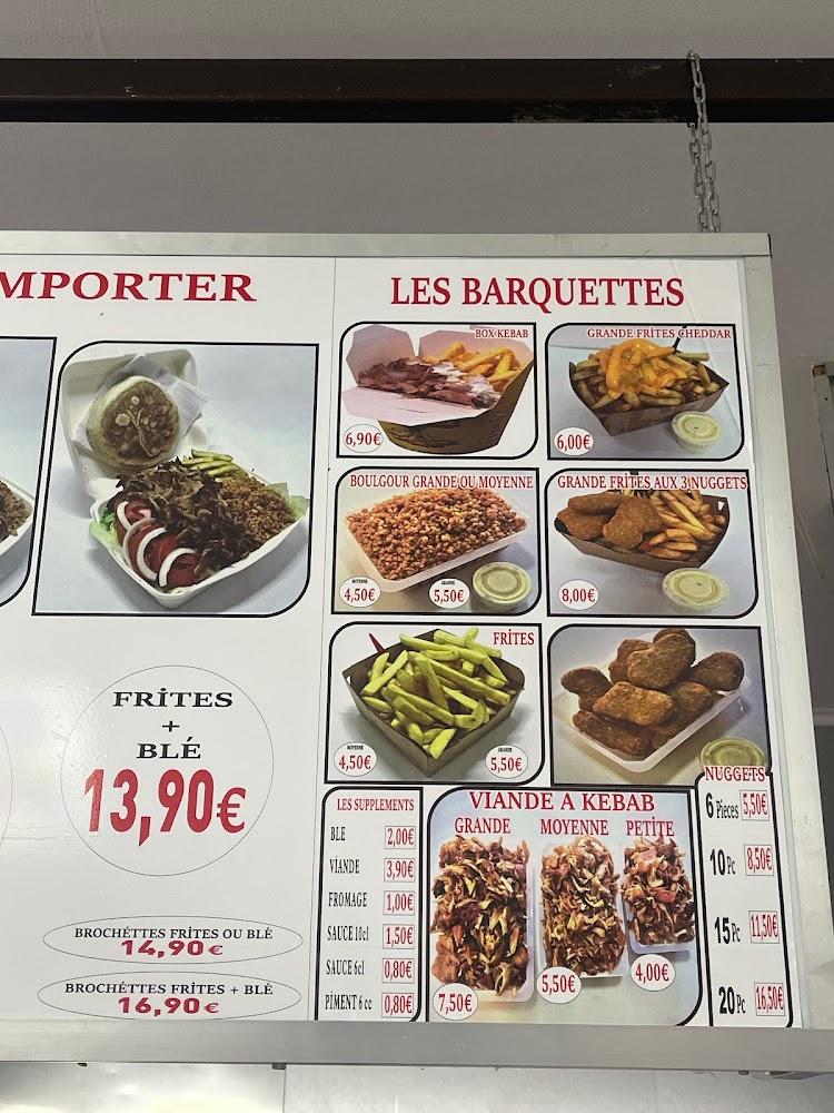 LE BOSPHORE KEBAB Montigny-lès-Metz - Menu Image 1